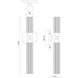 Edwin LED 2 inch Vintage Brass Bath Vanity Light Wall Light