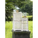 Hesper 6.5 inch White Outdoor Lantern, Set of 2