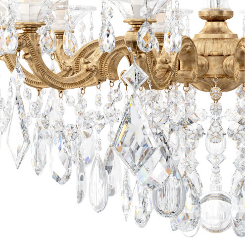 La Scala 10 Light 28 inch French Gold Chandelier Ceiling Light