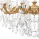 La Scala 10 Light 28 inch French Gold Chandelier Ceiling Light