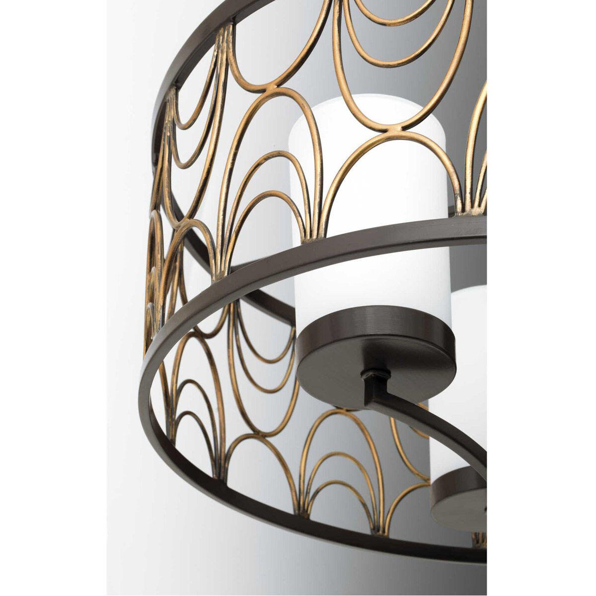 Cirrine 3 Light 18 inch Antique Bronze Chandelier Ceiling Light