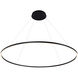 Tania 60 inch Black Chandelier Ceiling Light