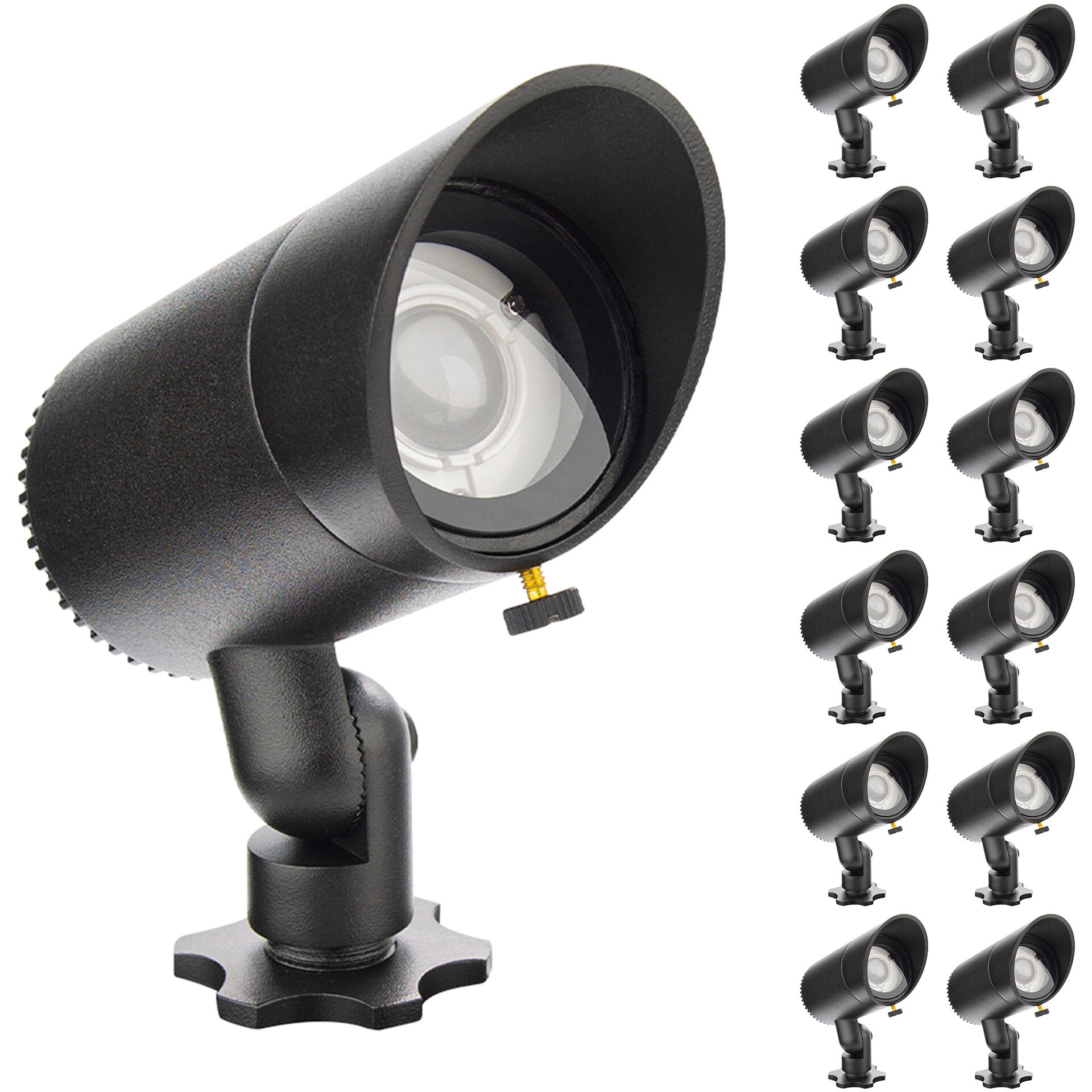 InterBeam 15 3.00 watt Black Accent Lighting in 2700K, WAC Limited
