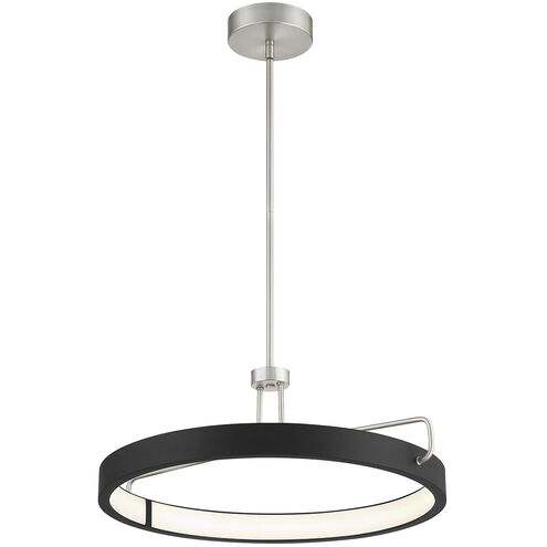 Pemberton LED 26 inch Satin Nickel Pendant Ceiling Light, Large