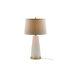 Five Point Star Column 30 inch 100.00 watt White/Gold Table Lamp Portable Light