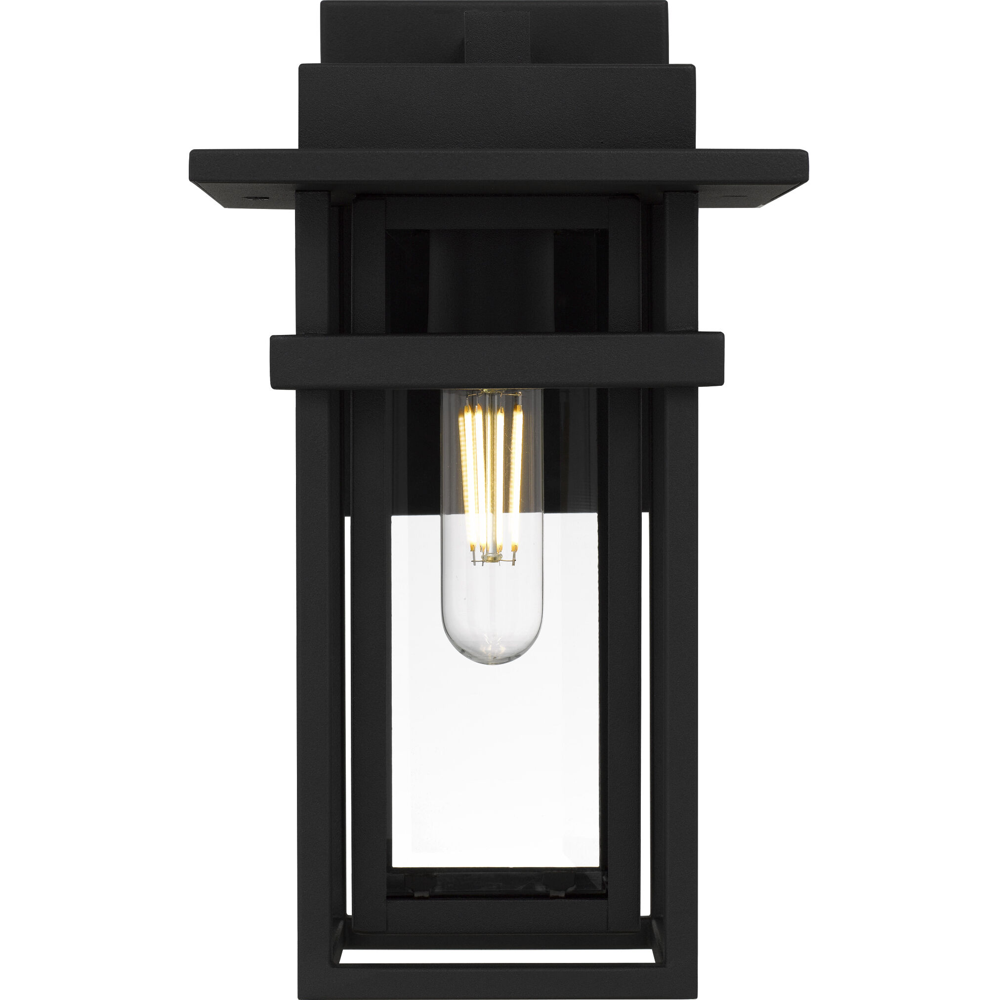 Morgan 1 Light 12 inch Earth Black Outdoor Wall Lantern