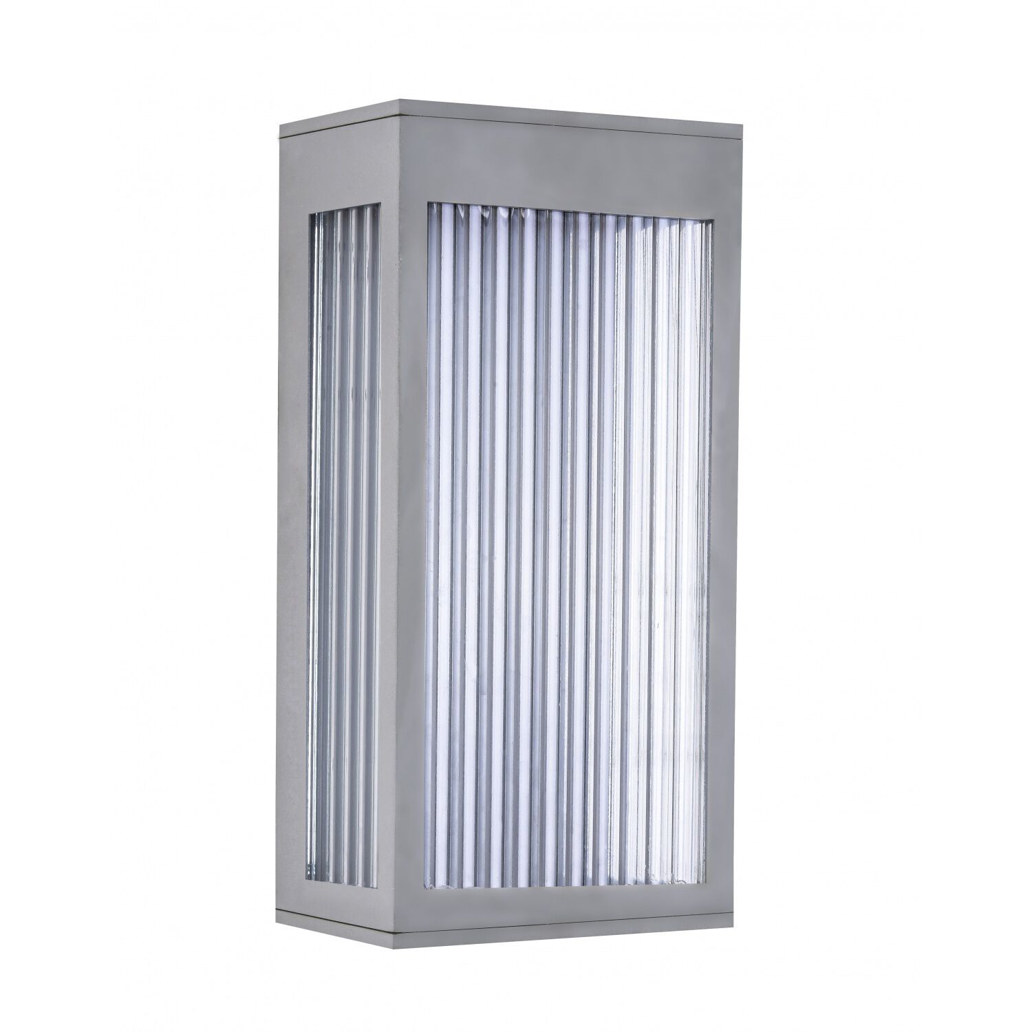 Avenue Outdoor LED 12 inch Silver Outdoor Wall Mount