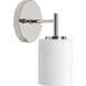 Replay 1 Light 5.13 inch Polished Nickel Bath Vanity Wall Light