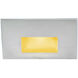 WAC 12V Step Light LED 1.5 inch Stainless Steel ADA Step and Wall Light in Amber, WAC Landscape