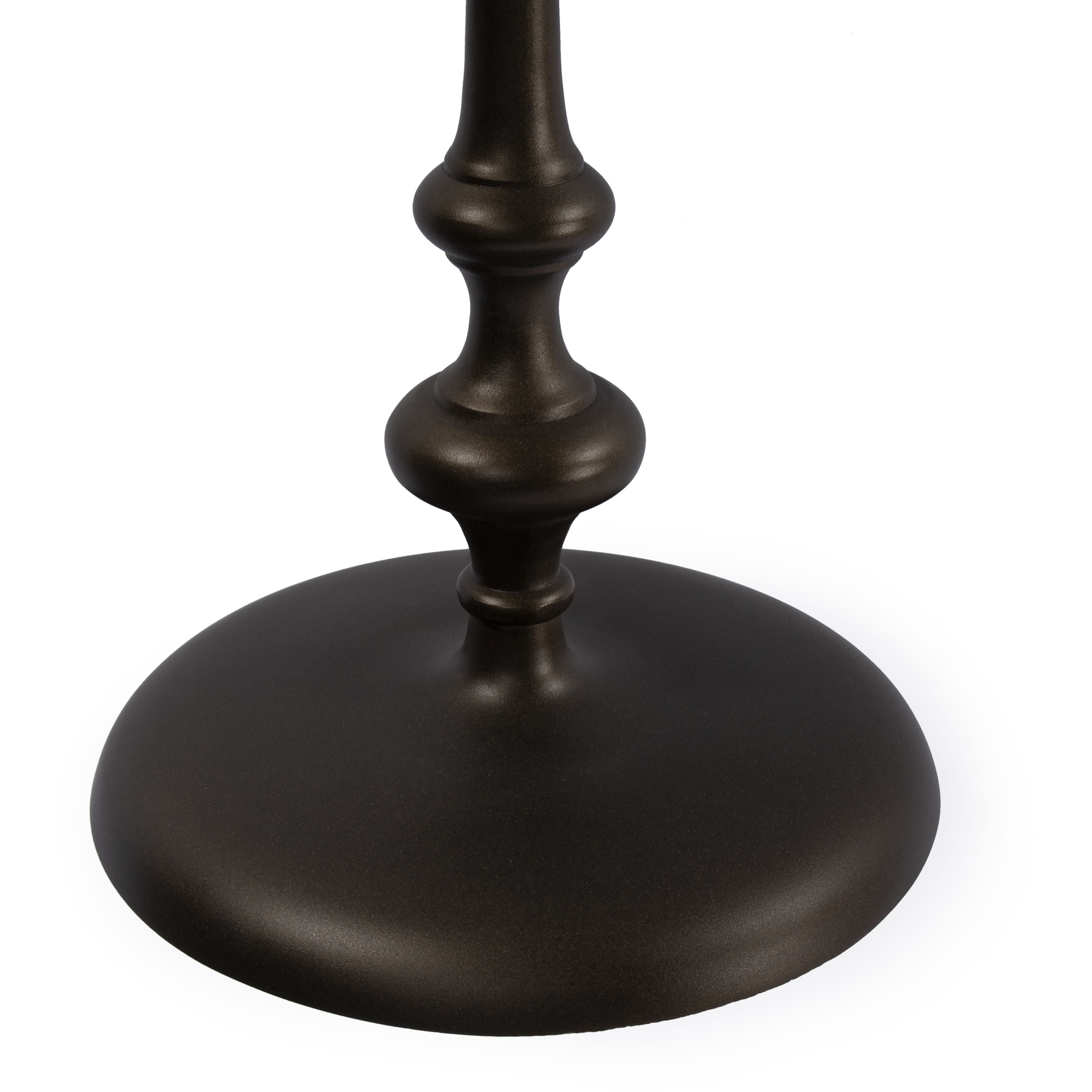 Ivanna Metal Side Table in Bronze