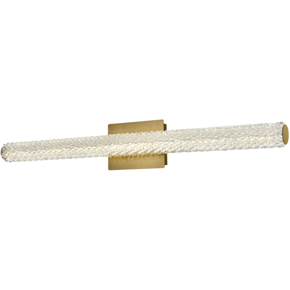 Bowen 1 Light 36 inch Satin Gold Wall Sconce Wall Light