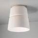 Radiance Collection 1 Light 7.5 inch Bisque Flush-Mount Ceiling Light