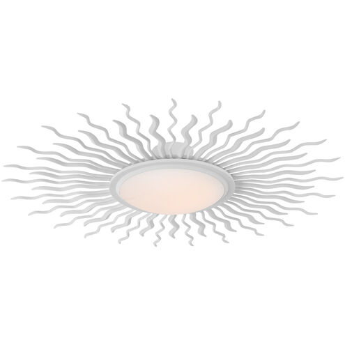 Suzanne Kasler Re LED 38.25 inch Matte White Semi-Flush Mount Ceiling Light