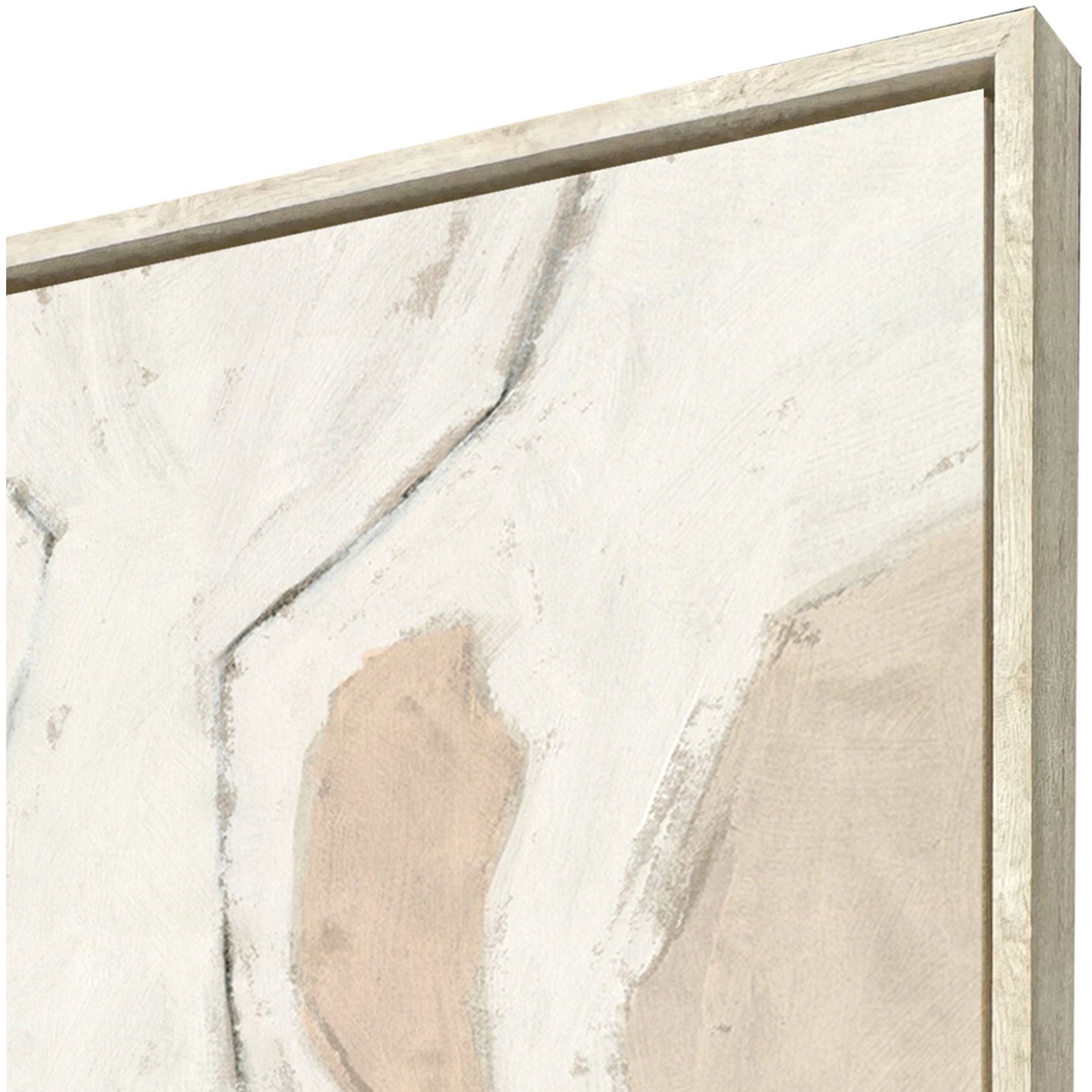 Conversations Pink and Beige and Neutral Canvas