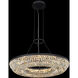 Zaga 26 inch Matte Black Pendant Ceiling Light