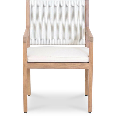 Luce Natural Outdoor Dining Chair