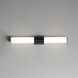 Tubo LED 24 inch Black Bath Vanity Light Wall Light