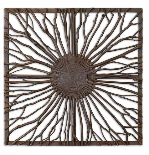 Josiah 26.88 X 26.88 inch Metal Wall Art