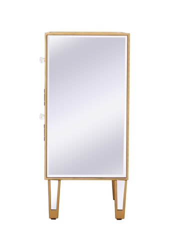 Reflexion Antique Gold Cabinet