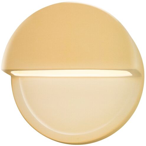 Ambiance LED 8 inch Muted Yellow ADA Wall Sconce Wall Light