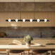 Rezz LED 36 inch Black Linear Pendant Ceiling Light