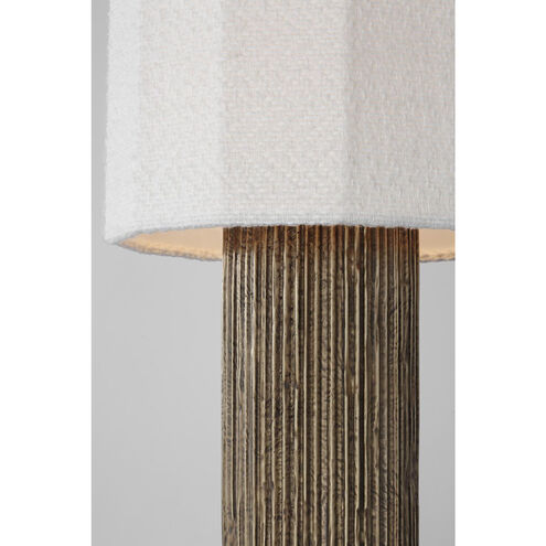 Anne-Marie Barton Fumar 23.5 inch 15.00 watt Ridged Tombac Table Lamp Portable Light