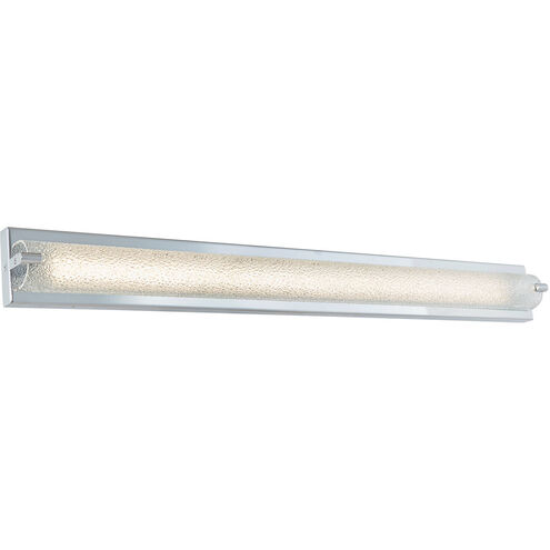 Veil LED 40.2 inch Chrome Bath Vanity Light Wall Light