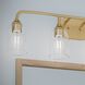 Ilia 4 Light 31 inch Brushed Gold Bath Vanity Wall Light