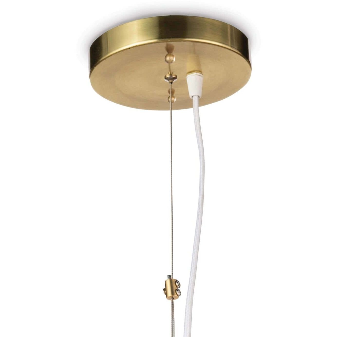 Georgian 1 Light 14.5 inch White Pendant Ceiling Light