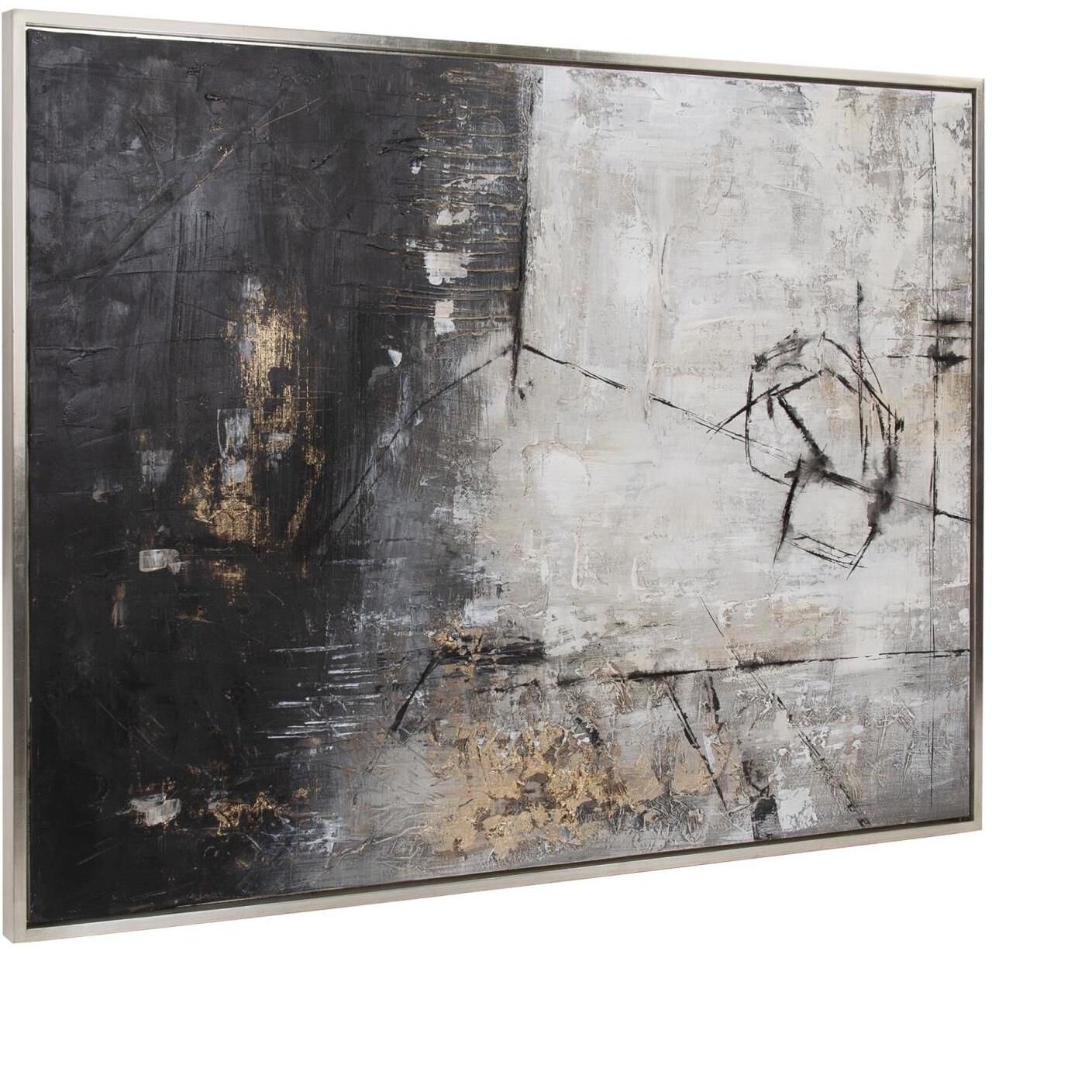 A Lonely Walk 55.75 X 41.75 inch Hand Painted Canvas