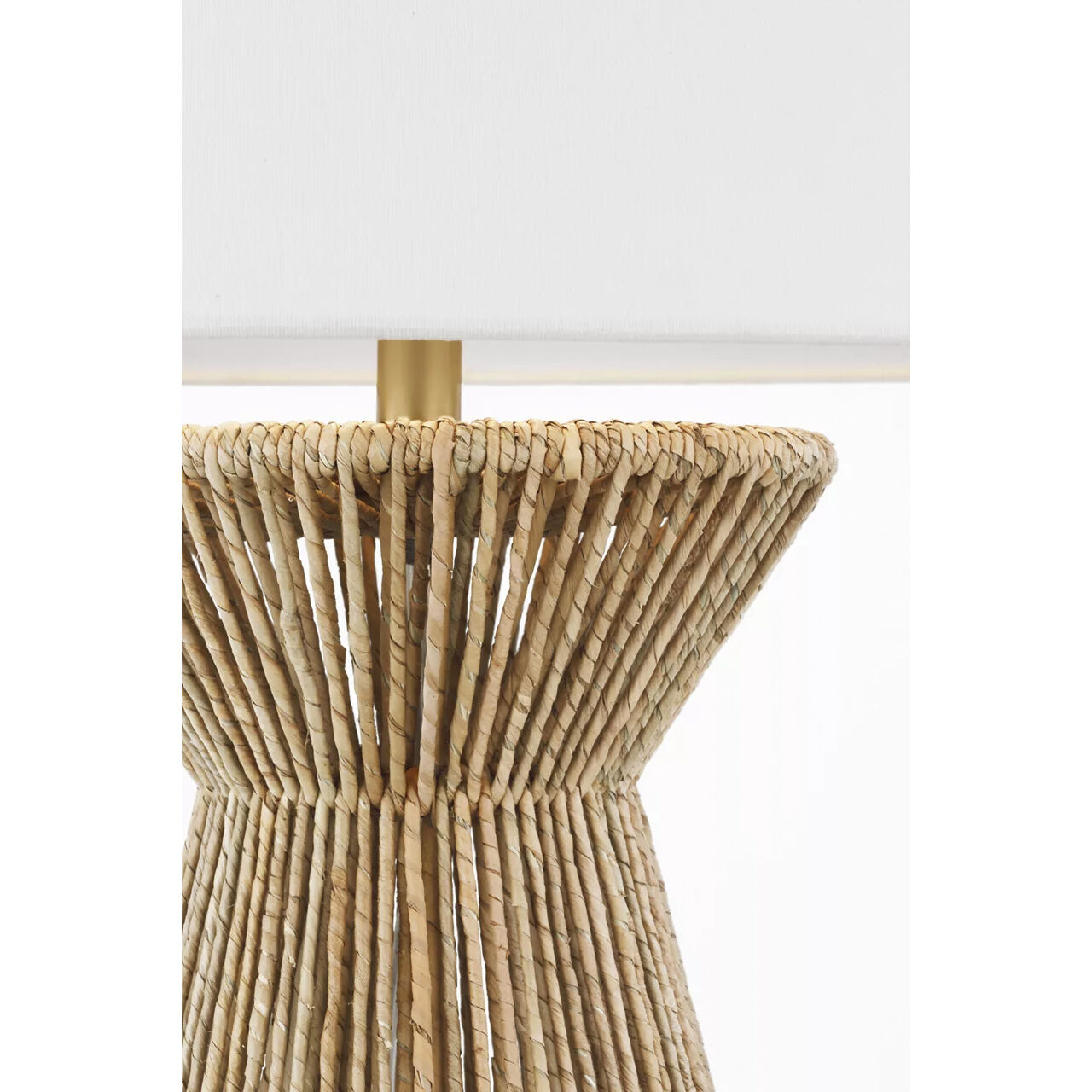 Chapman & Myers Antigua 28.5 inch 15 watt Natural Abaca Table Lamp Portable Light