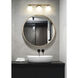 Neoma 3 Light 21.75 inch Modern Gold Vanity Wall Light