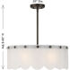 Ashton 4 Light 20 inch Mediterranean Bronze Covertible SemiFlush Ceiling Light, Essentials