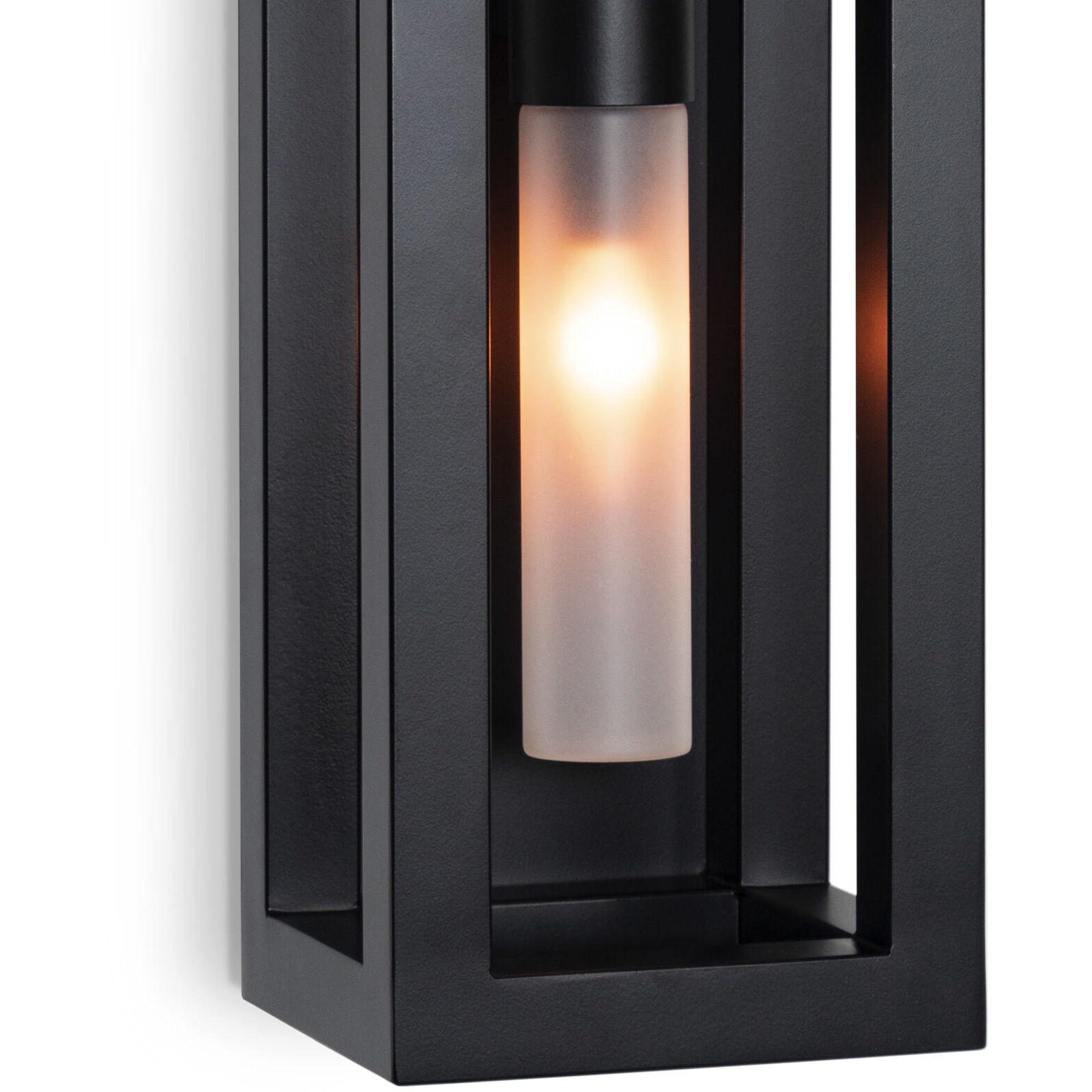 Montecito 1 Light 24 inch Black Outdoor Wall Sconce, Up-Down