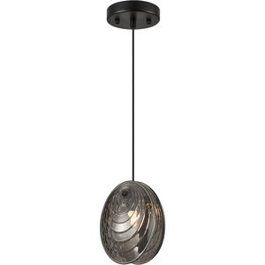 Shelly LED 5.5 inch Matte Black Pendant Ceiling Light