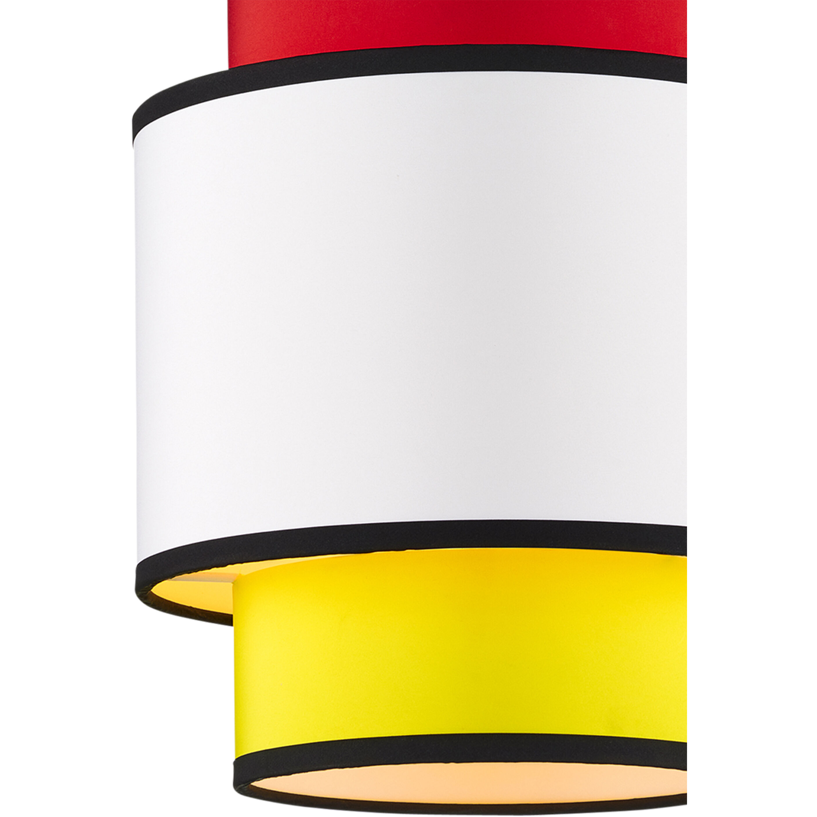 Mathias 1 Light 10 inch Satin Black/Multi-Color Pendant Ceiling Light