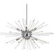 Sienna 10 Light 32 inch Chrome Pendant Ceiling Light