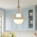 Waverly 1 Light 22 inch Pearl White Pendant Ceiling Light