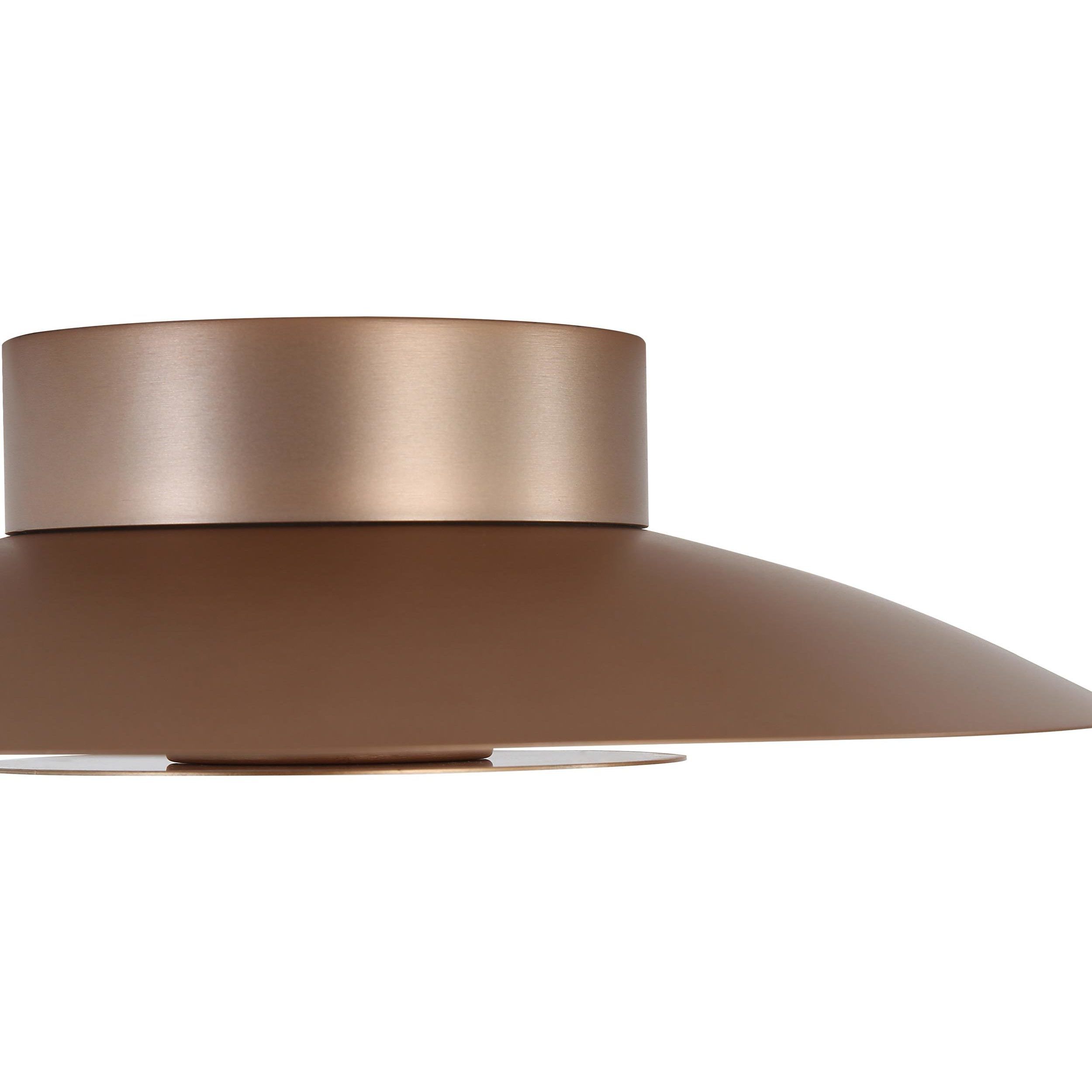 Yep Luma LED 11.75 inch French Gold Flush Mount Ceiling Light