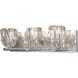 Gatsby 3 Light 21 inch Sterling Bath Sconce Wall Light