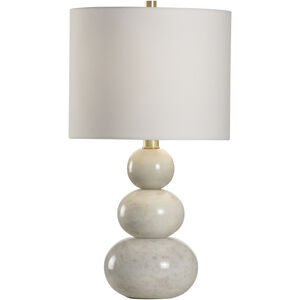 Bianca 13 inch 60.00 watt White/Cream Table Lamp Portable Light