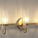 Brook 3 Light 22 inch Brass Bath Vanity Light Wall Light