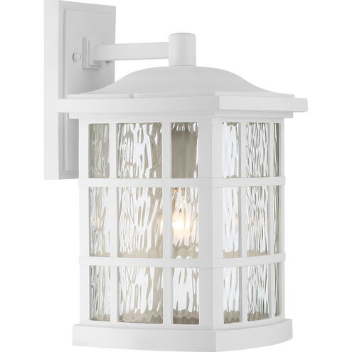Stonington 1 Light 16 inch Fresco Wall Lantern in White Lustre