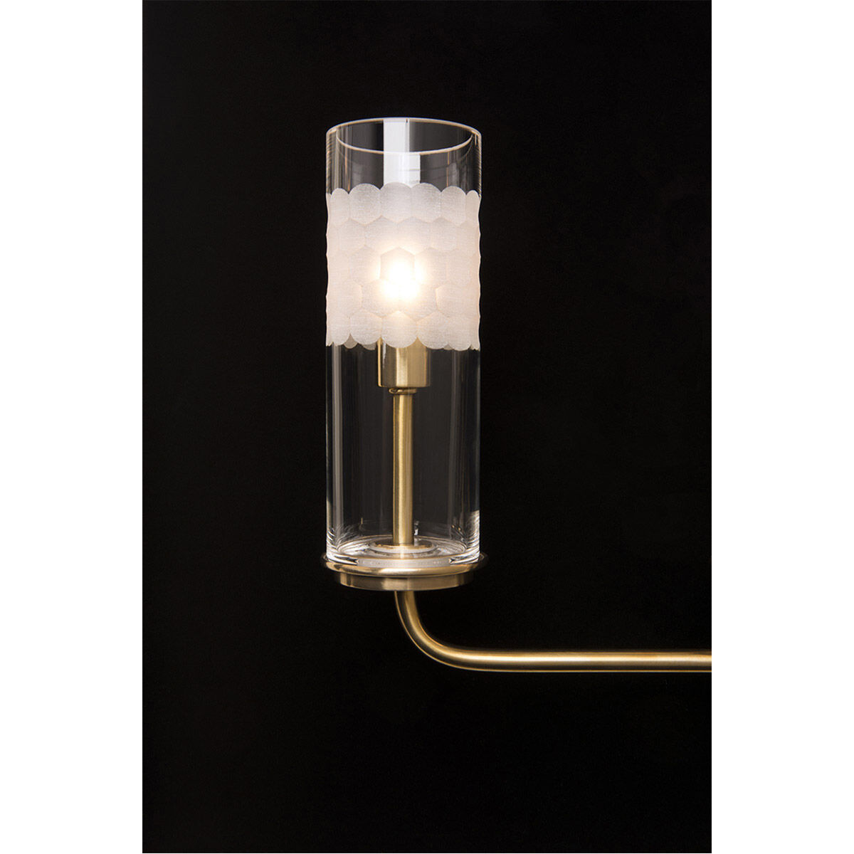 Wentworth 3 Light 16.25 inch Aged Brass ADA Wall Sconce Wall Light