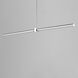 Dorian LED 34.75 inch Polished Chrome Linear Pendant Ceiling Light
