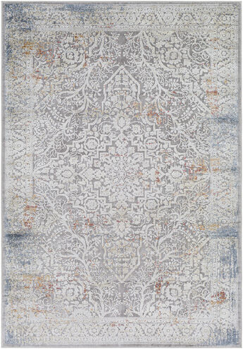 Norland 87 X 60 inch Medium Gray Rug in 5 x 8, Rectangle
