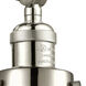 Franklin Restoration Briarcliff LED 8 inch Polished Nickel Sconce Wall Light, Franklin Restoration