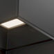 Downtown LED 3.5 inch Black Outdoor Flush Mount in 3000K, dweLED