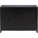 Sunset Harbor 48 X 18 inch Checkmate Black with Black Credenza