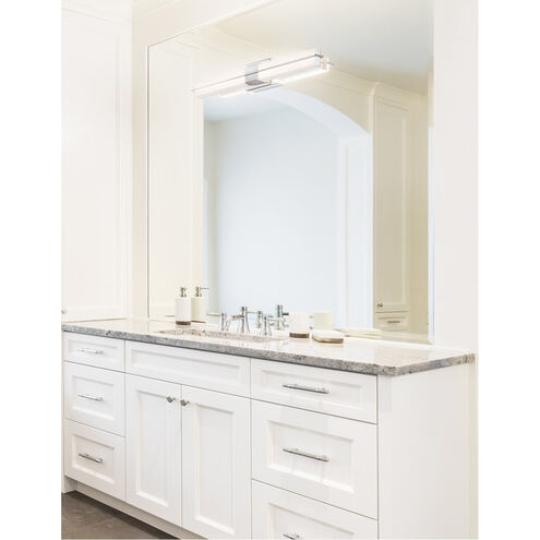Fusion LED 20 inch Polished Chrome Linear Wall/Bath Wall Light in Mercury Fusion